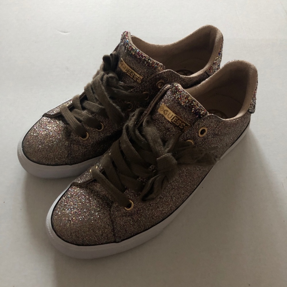 Glittery Guess Sneakers - Picture 1 of 6